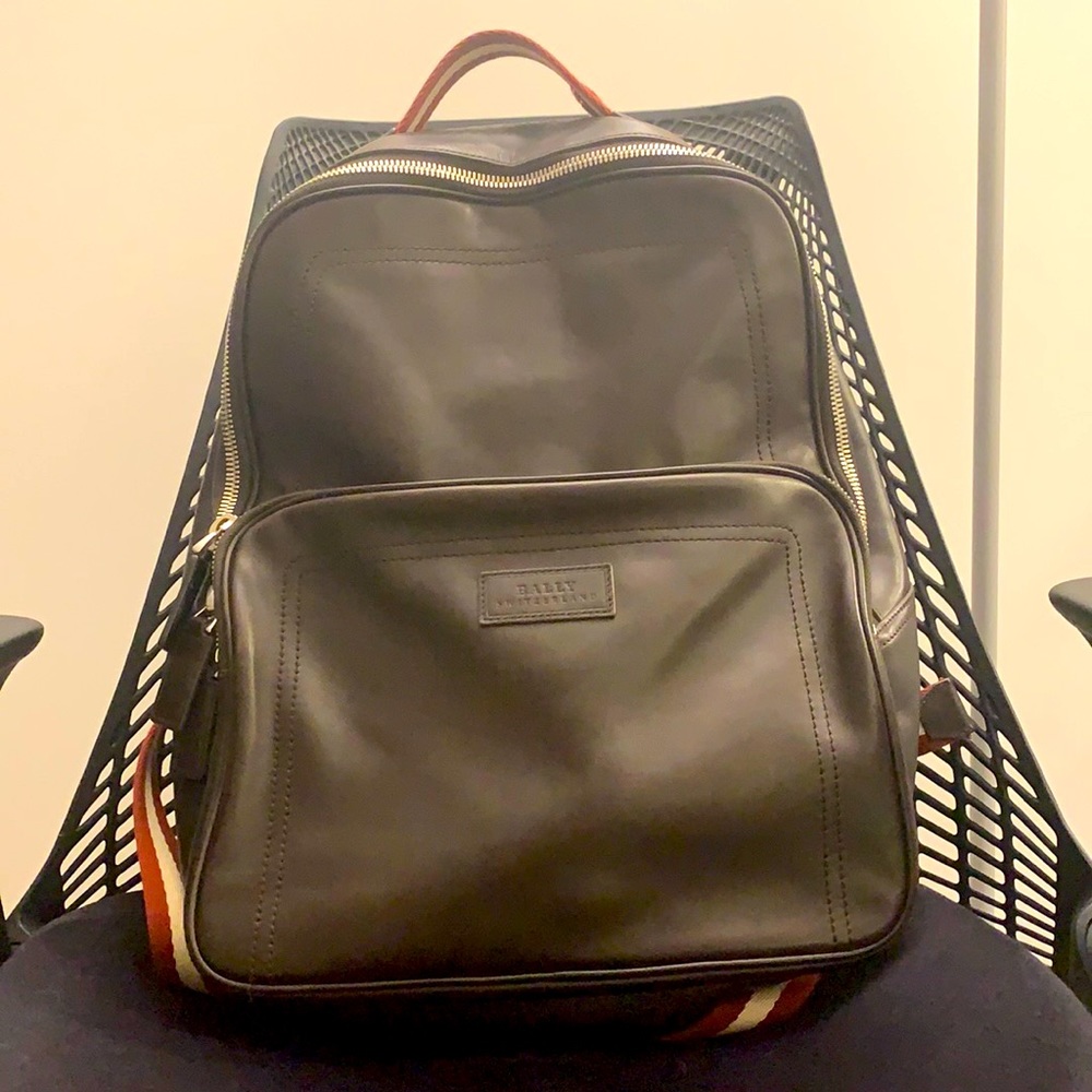 BALLY Men’s Leather Backpack